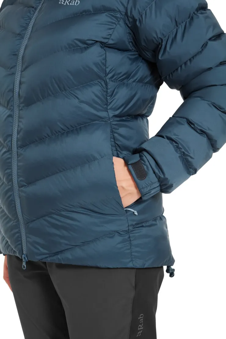 Insulated Jackets-Rab Womens Nebula Pro Jacket - Orion Blue