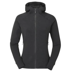 Fleece & Mid Layer-Rab Womens Nexus Hoody - Black