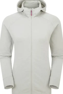 Fleece & Mid Layer-Rab Womens Nexus Hoody - Light Zinc