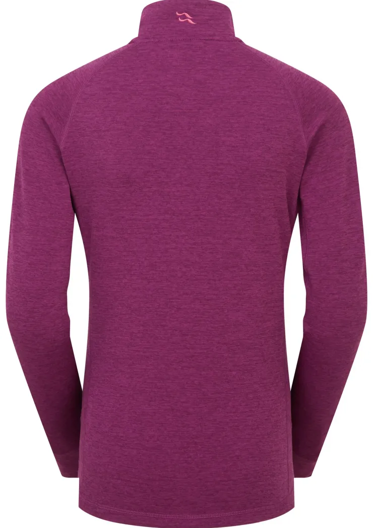 Fleece & Mid Layer-Rab Womens Nexus Pull-On - Mulberry