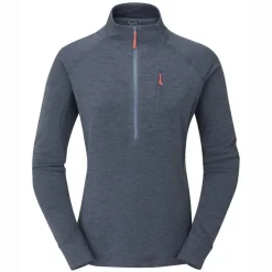 Fleece & Mid Layer-Rab Womens Nexus Pull-On - Steel