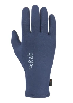 Gloves-Rab Womens Power Stretch Contact Grip Gloves - Deep Ink