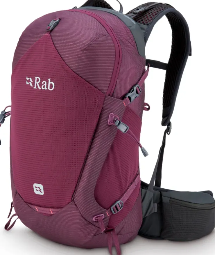 Day Packs-Rab Womens Protium 18 ND Rucksack - Mulberry