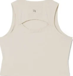 T-Shirts & Baselayers-Rab Womens Rivelin Crop Tank - Pebble