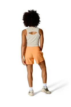T-Shirts & Baselayers-Rab Womens Rivelin Crop Tank - Pebble