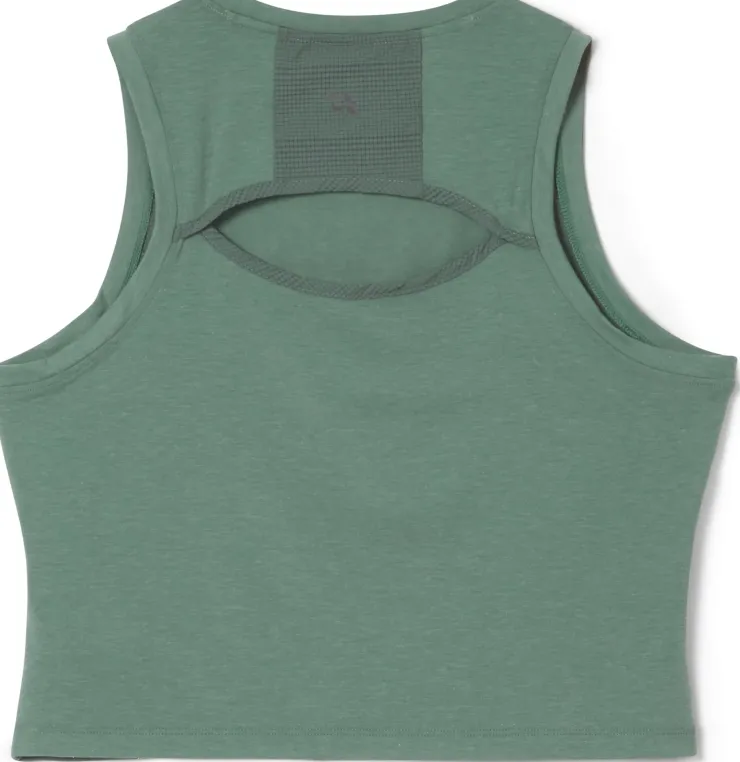 T-Shirts & Baselayers-Rab Womens Rivelin Crop Tank - Sage