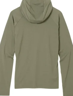 Fleece & Mid Layer-Rab Womens Rivelin Hoody - Light Khaki