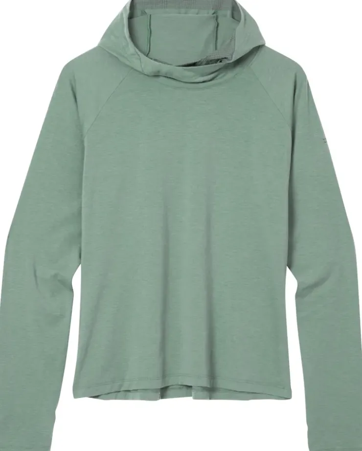 Fleece & Mid Layer-Rab Womens Rivelin Hoody - Sage