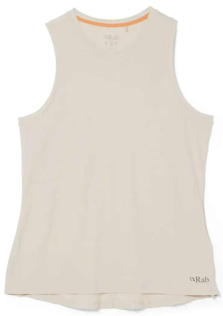 T-Shirts & Baselayers-Rab Womens Rivelin Tank - Pebble