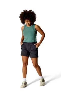 Shorts & Skirts-Rab Womens Rowtor Shorts - Anthracite