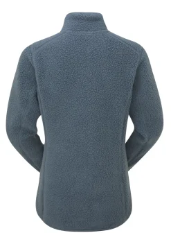 Fleece & Mid Layer-Rab Womens Shearling Jacket - Orion Blue
