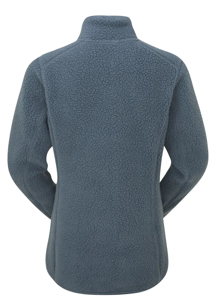 Fleece & Mid Layer-Rab Womens Shearling Jacket - Orion Blue