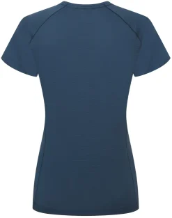 T-Shirts & Baselayers-Rab Womens Sonic Short Sleeved Tee - Tempest Blue