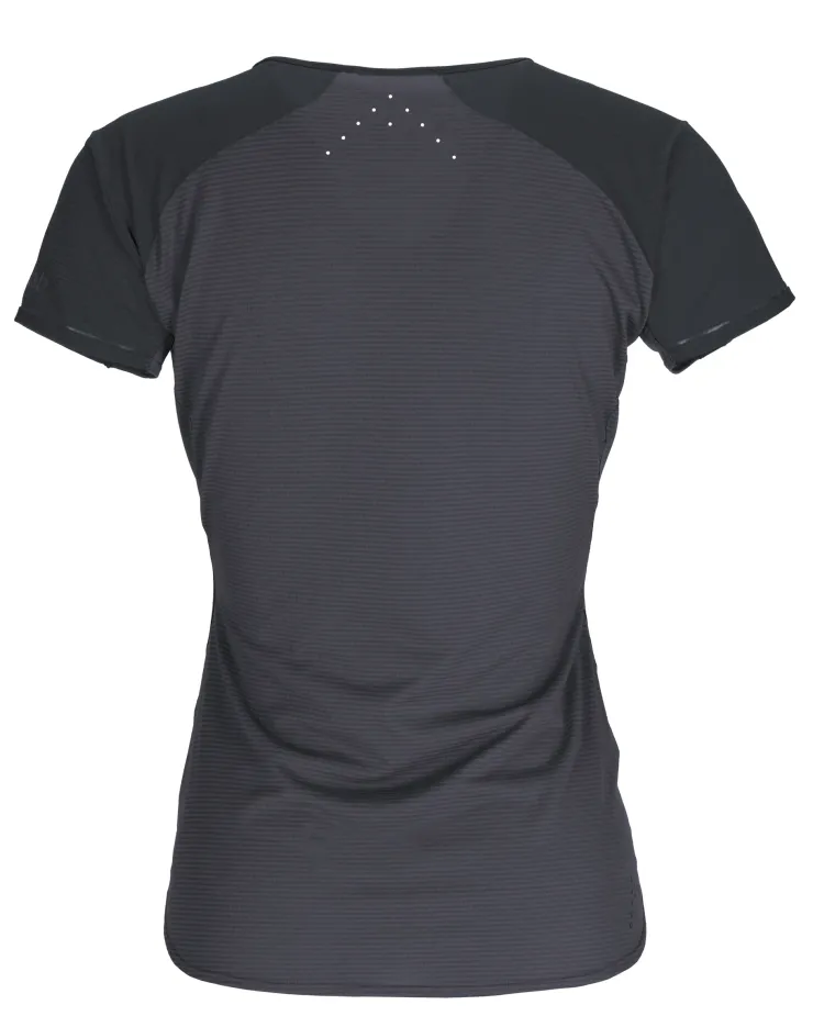 T-Shirts & Baselayers-Rab Womens Sonic Ultra Tee - Beluga-Graphene