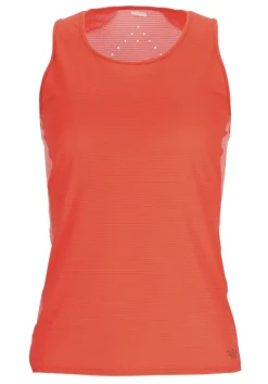 T-Shirts & Baselayers-Rab Womens Sonic Ultra Vest - Red Grapefruit-Reef