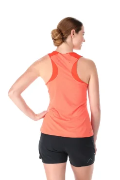 T-Shirts & Baselayers-Rab Womens Sonic Ultra Vest - Red Grapefruit-Reef