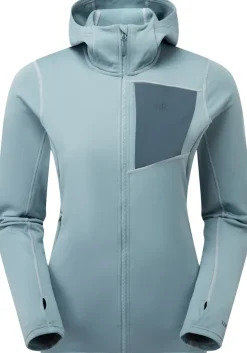 Fleece & Mid Layer-Rab Womens Superflux Hoody - Citadel