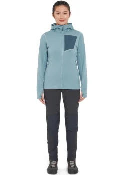 Fleece & Mid Layer-Rab Womens Superflux Hoody - Citadel