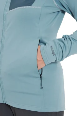 Fleece & Mid Layer-Rab Womens Superflux Hoody - Citadel