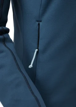 Fleece & Mid Layer-Rab Womens Superflux Hoody - Tempest Blue