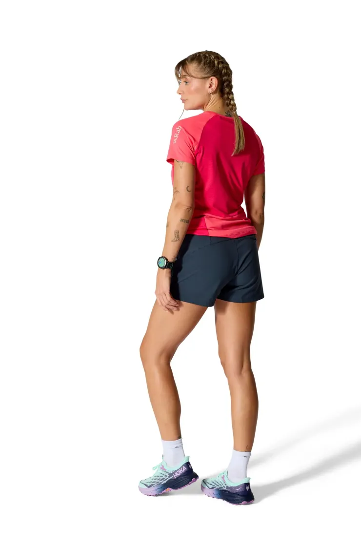 Shorts & Skirts-Rab Womens Talus Active Shorts - Tempest Blue