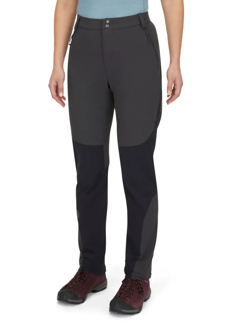 Trousers & Leggings-Rab Womens Torque Mountain Pants - Anthracite-Black