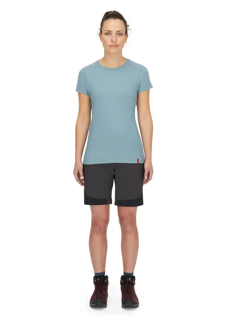 Shorts & Skirts-Rab Womens Torque Mountain Shorts - Anthracite-Black