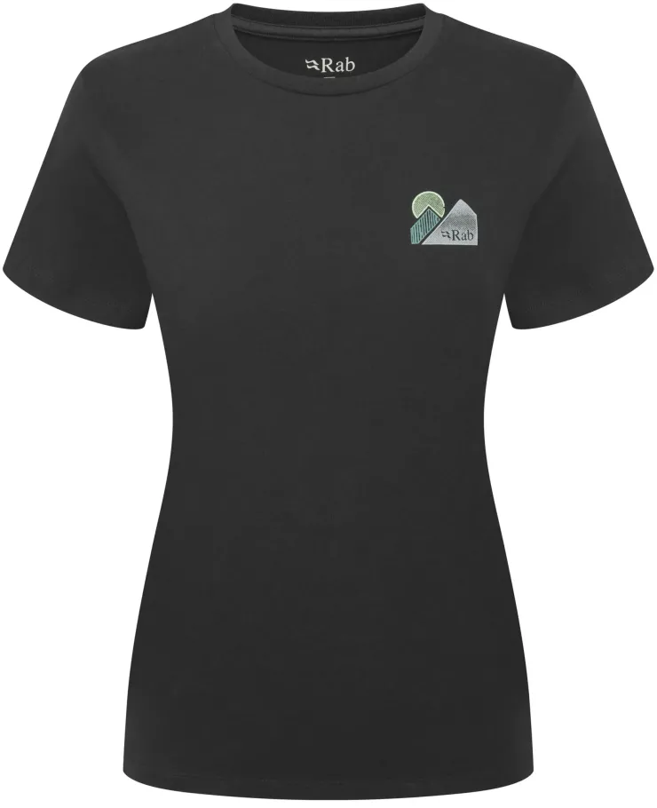T-Shirts & Baselayers-Rab Womens Tuku Vista Tee - Beluga