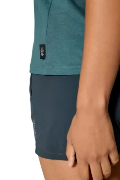 T-Shirts & Baselayers-Rab Womens Tuku Vista Tee - Orion Blue