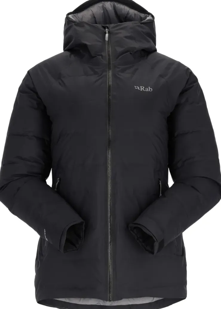 Insulated Jackets-Rab Womens Valiance Jacket - Black