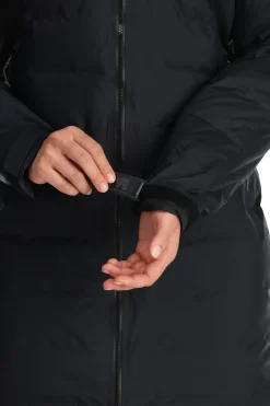 Casual Jackets-Rab Womens Valiance Parka - Black