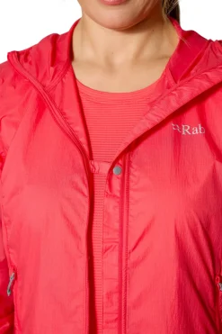 Windshirts-Rab Womens Vital Hoody - Hibiscus