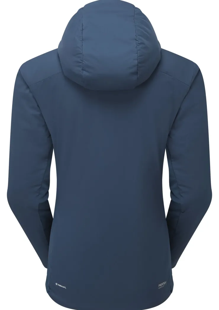 Insulated Jackets-Rab Womens Xenair Alpine Flex Jacket - Tempest Blue