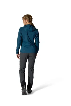 Insulated Jackets-Rab Womens Xenair Alpine Flex Jacket - Tempest Blue