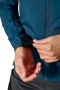 Insulated Jackets-Rab Womens Xenair Alpine Flex Jacket - Tempest Blue