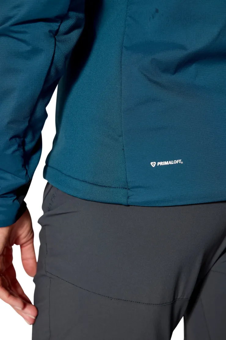 Insulated Jackets-Rab Womens Xenair Alpine Flex Jacket - Tempest Blue