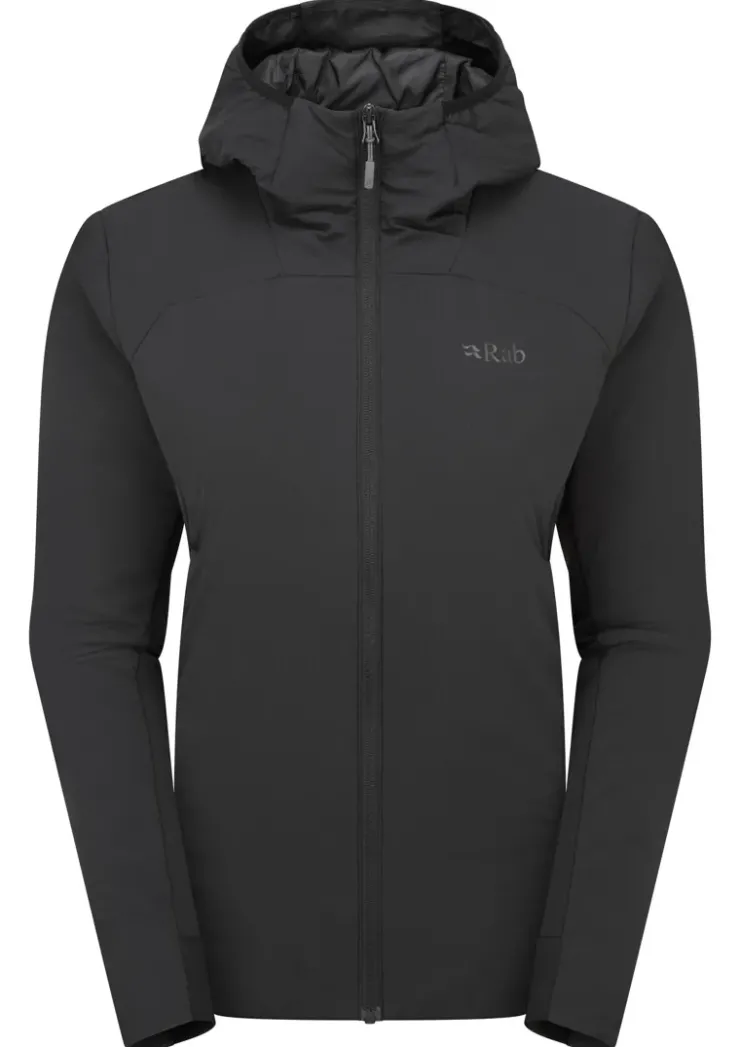 Insulated Jackets-Rab Womens Xenair Alpine Flex Jacket - Black