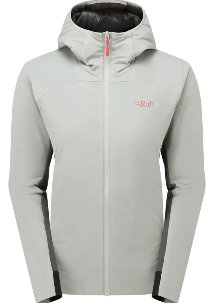 Insulated Jackets-Rab Womens Xenair Alpine Flex Jacket - Light Zinc