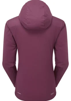 Insulated Jackets-Rab Womens Xenair Alpine Flex Jacket - Mulberry