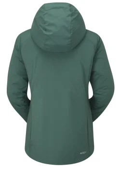 Insulated Jackets-Rab Womens Xenair Alpine Jacket - Green Slate