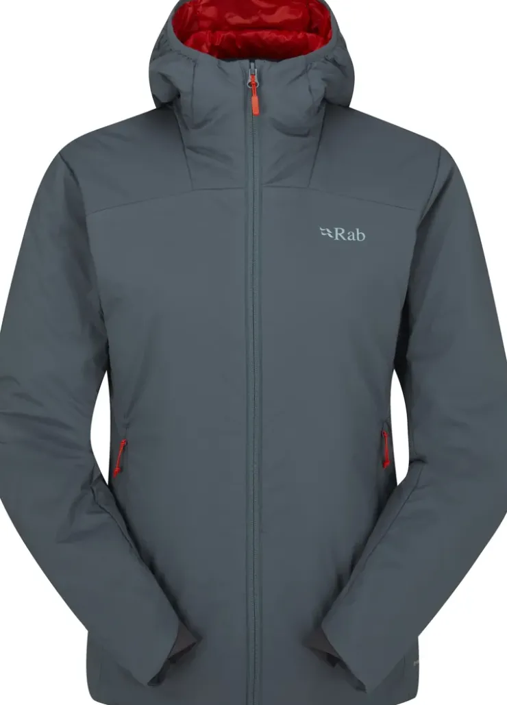 Insulated Jackets-Rab Womens Xenair Alpine Light Jacket - Orion Blue