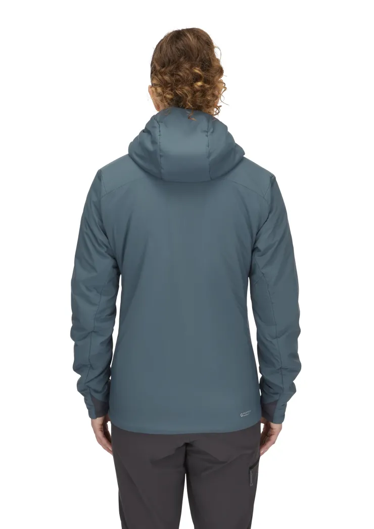 Insulated Jackets-Rab Womens Xenair Alpine Light Jacket - Orion Blue