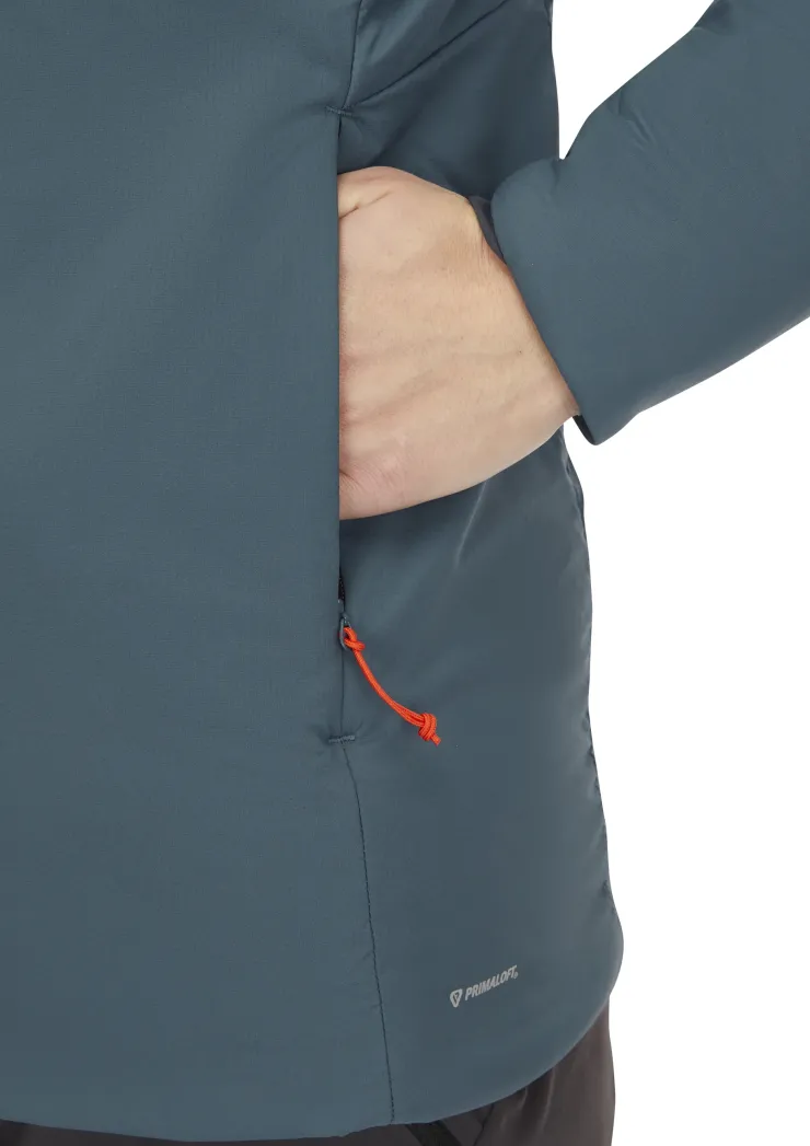 Insulated Jackets-Rab Womens Xenair Alpine Light Jacket - Orion Blue