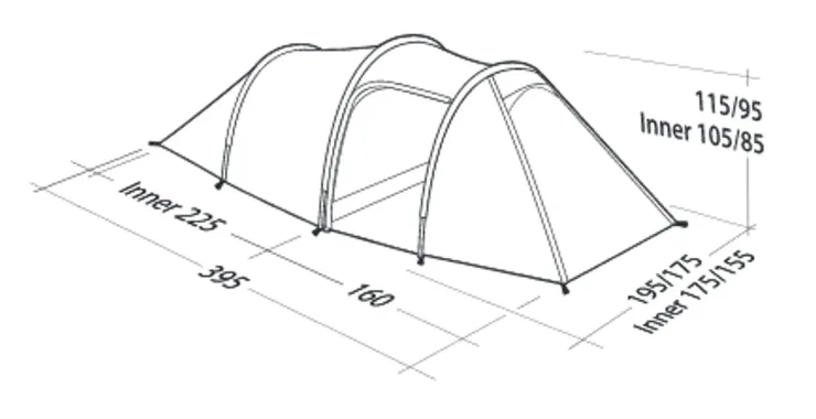 Backpacking & Lightweight Tents-Robens Voyager Versa 3 Tent