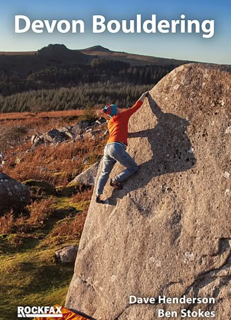 Maps And Books-Rockfax Devon Bouldering Guidebook
