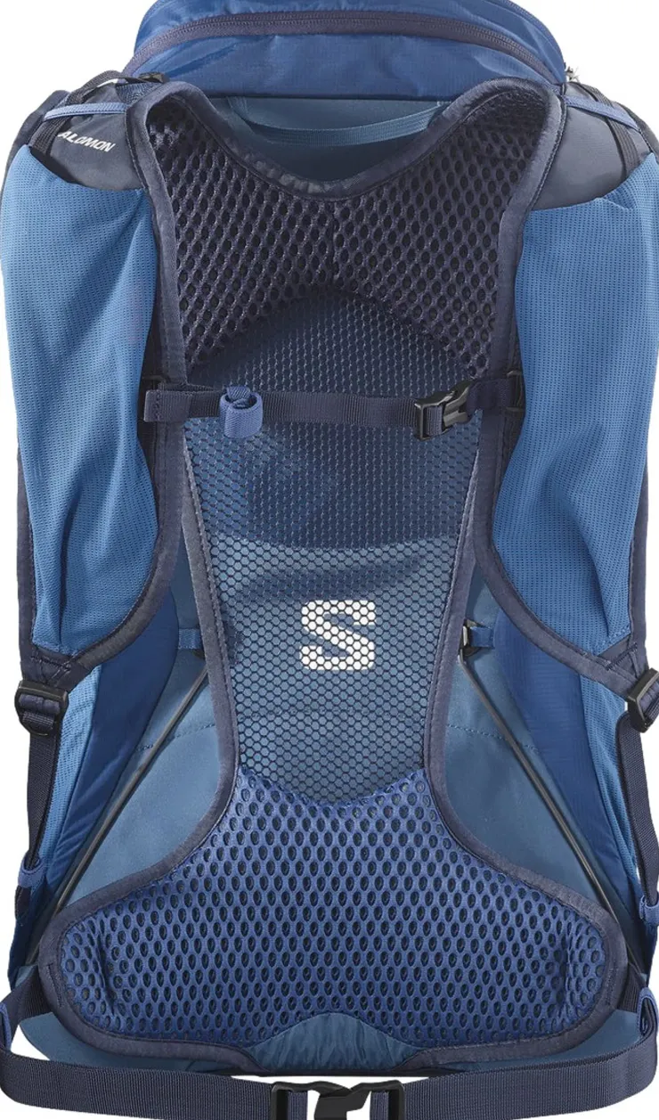 Day Packs-Salomon Aerotrek 20 Rucksack - Poseidon-Black Iris-Dark Blue