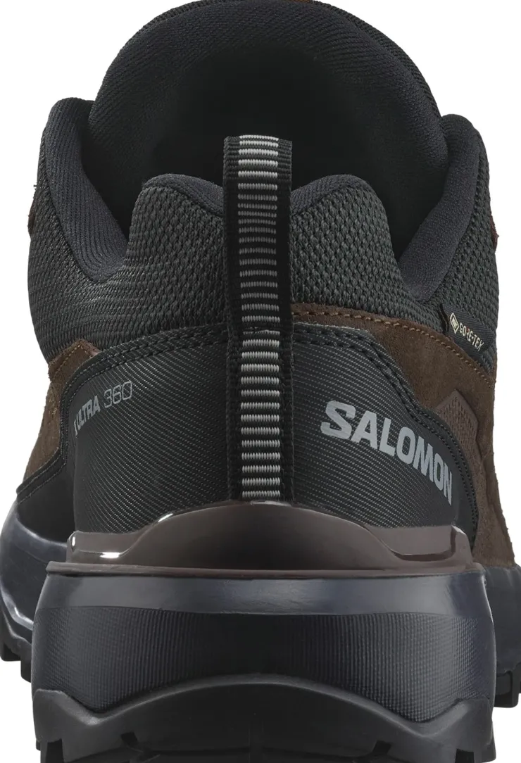 Hiking Shoes & Boots|Walking Shoes-Salomon Mens X Ultra 360 LTR GTX Shoes - Dark Earth-Delicioso-Sharkskin