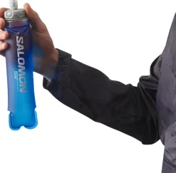 Water Bottles-Salomon Softflask XA Filter - 490Ml - Clear Blue
