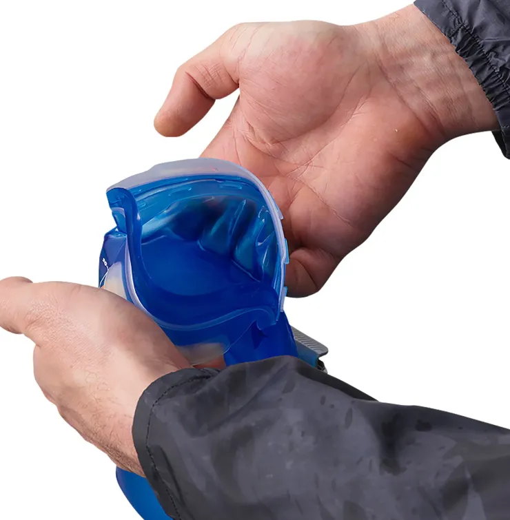 Hydration Systems-Salomon Soft Reservoir - 1.5L - Clear Blue