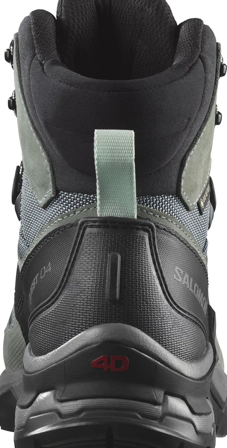 Hiking Shoes & Boots|Hiking Boots-Salomon Womens Quest 4 GTX Boots - Slate-Trooper-Opal Blue